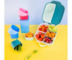 Online Set Vasitos Snack de Silicona Sage Cajas De Almuerzo|Fiambreras Infantiles