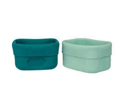 Online Set Vasitos Snack de Silicona Sage Cajas De Almuerzo|Fiambreras Infantiles