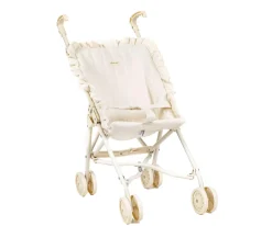 Carritos Muñecas^Minikane Silleta Grande para Muñecas con Volantes Putty Cotton Gauze Cream Chassis