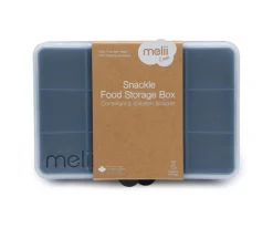 Clearance Snackle Box Azul Luxe Cajas De Almuerzo|Fiambreras Infantiles