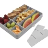 Fiambreras Infantiles^Melii Snackle Box Grey