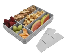 Fiambreras Infantiles^Melii Snackle Box Grey