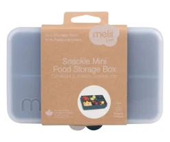 Outlet Snackle Box Mini Azul Oscuro Cajas De Almuerzo|Fiambreras Infantiles