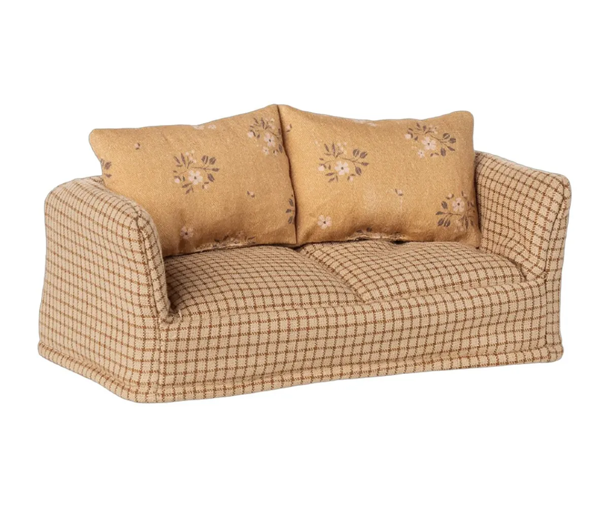 Casa De Muñecas De Madera^Maileg Sofá Ratón Mable