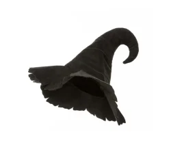 Disfraces Para Niños^Great Pretenders Sombreo de Bruja Mighty Negro