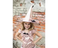Disfraces Para Niños^Great Pretenders Sombrero de Bruja Glam