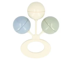 Sonajeros Bebé^Tutete Sonajero 3 Bolitas Crema-Azul Nórdico-Sage