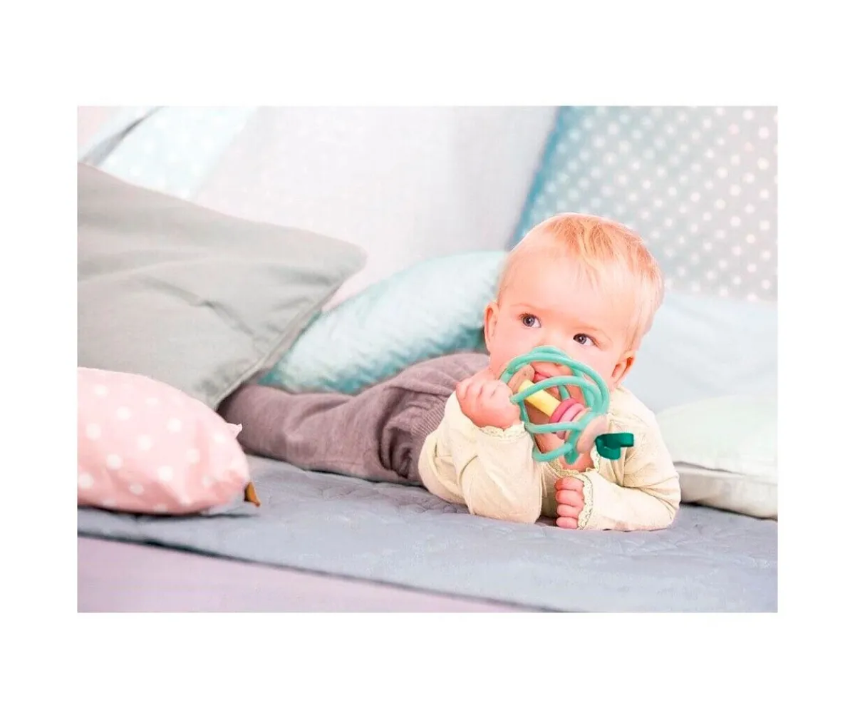 Sonajeros Bebé^Hape Sonajero-Mordedor Apple Grab