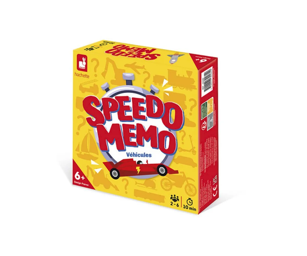 Best Speedo Memo Vehículos (Francés) Niños Juguetes De Viaje|Juguetes Niños 8 Años