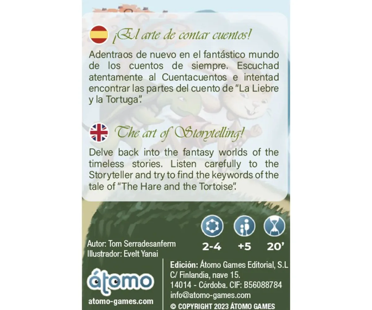 Online Storytelling "La Liebre y La Tortuga" Niños Juguetes Niños 5 Años|Juguetes De Viaje