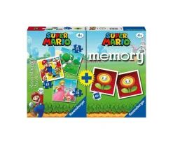 Discount Super Mario Juego de Memoria + 3 Puzzles Niños Juguetes Niños 5 Años|Puzzles Para Niños