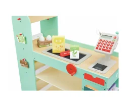 Hot Supermecado Inteligente de Madera Niños Cocinitas De Juguete|Juegos De Imitación