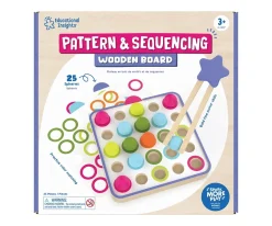 Online Tablero de Madera con Patrones y Secuencias Niños Juguetes Niños 5 Años|Juguetes Niños 6 Años