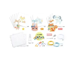 Manualidades Para Niños^Djeco Taller Perlas Amigos Peludos