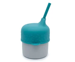 Vasos Para Bebés Y Niños^We Might Be Tiny Tapa Sippie para Vaso Silicona Azul Dusk