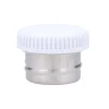 Discount Tapón con Base Metal para Botella Acero Blanco Botellas De Acero|Botellas Para Personalizar
