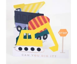 Manualidades Para Niños^Meri Meri Tarjeta de Cumpleaños Construction