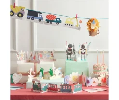 Manualidades Para Niños^Meri Meri Tarjeta de Cumpleaños Construction