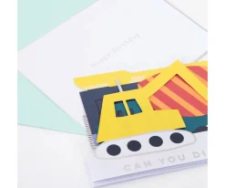 Manualidades Para Niños^Meri Meri Tarjeta de Cumpleaños Construction