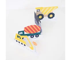 Manualidades Para Niños^Meri Meri Tarjeta de Cumpleaños Construction