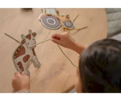 Sale Tarjetas Para Enlazar Cordones Little Farm Niños Juguetes Niños 4 Años|Manualidades Para Niños