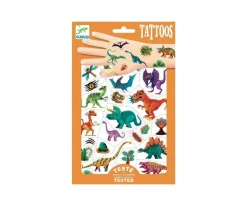 Pintura De Uñas, Brillos Y Tattoos^Djeco Tatuajes Dinosaurios