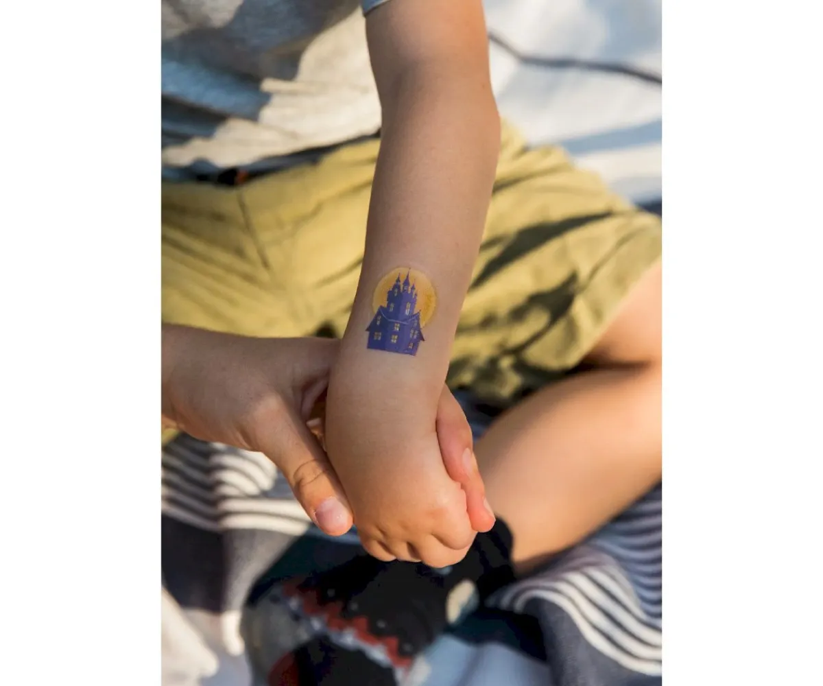 Pintura De Uñas, Brillos Y Tattoos^Namaki Tatuajes Halloween Mundo del Terror