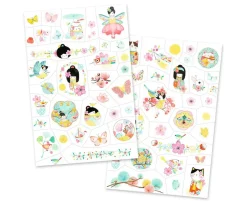 Pintura De Uñas, Brillos Y Tattoos^Djeco Tatuajes Sakura