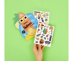 Pintura De Uñas, Brillos Y Tattoos^Omy Tatuajes Temporales Surf and Skate