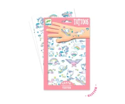 Pintura De Uñas, Brillos Y Tattoos^Djeco Tatuajes Unicornios