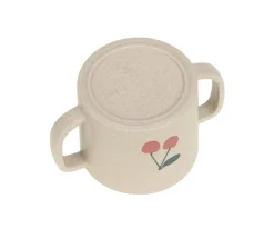 Hot Taza con Asas Eco Happy Fruits Cherry Niños Vasos Para Bebés Y Niños|Baby Led Weaning