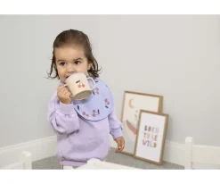 Hot Taza con Asas Eco Happy Fruits Cherry Niños Vasos Para Bebés Y Niños|Baby Led Weaning