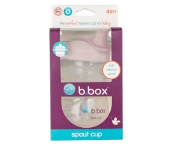 Vasos Antiderrame^b.box Taza con Boquilla Silicona Blush