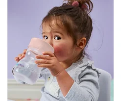 Vasos Antiderrame^b.box Taza con Borde de Entrenamiento Blush