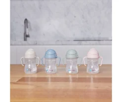 Vasos Antiderrame^b.box Taza con Pajita Flexible Sage