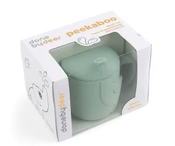 Discount Taza de Aprendizaje Peekaboo Elphee Verde Vasos Antiderrame|Vasos Para Bebés Y Niños