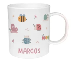 Taza de Plástico Personalizada Bugs Tazas Para Personalizar|Colecciones Vuelta Al Cole