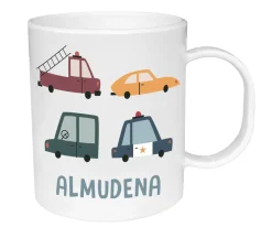 New Taza de Plástico Personalizada Vintage Cars Tazas Personalizadas|Colecciones Vuelta Al Cole
