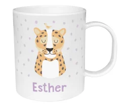 Outlet Taza de Plástico Personalizada Leopardo Tazas Para Personalizar|Colecciones Vuelta Al Cole