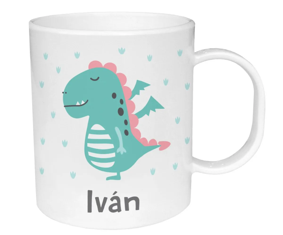 New Taza de Plástico Personalizada Dragón Tazas Para Personalizar|Colecciones Vuelta Al Cole