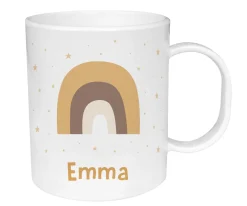 Discount Taza de Plástico Personalizada Arcoíris Mostaza Tazas Para Personalizar|Colecciones Vuelta Al Cole