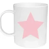 Sale Taza de Plástico Personalizada Estrella Rosa Tazas Para Personalizar|Tazas Personalizadas