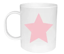Sale Taza de Plástico Personalizada Estrella Rosa Tazas Para Personalizar|Tazas Personalizadas