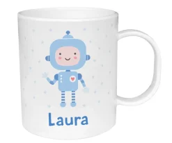 New Taza de Plástico Personalizada Robot Tazas Para Personalizar|Tazas Personalizadas