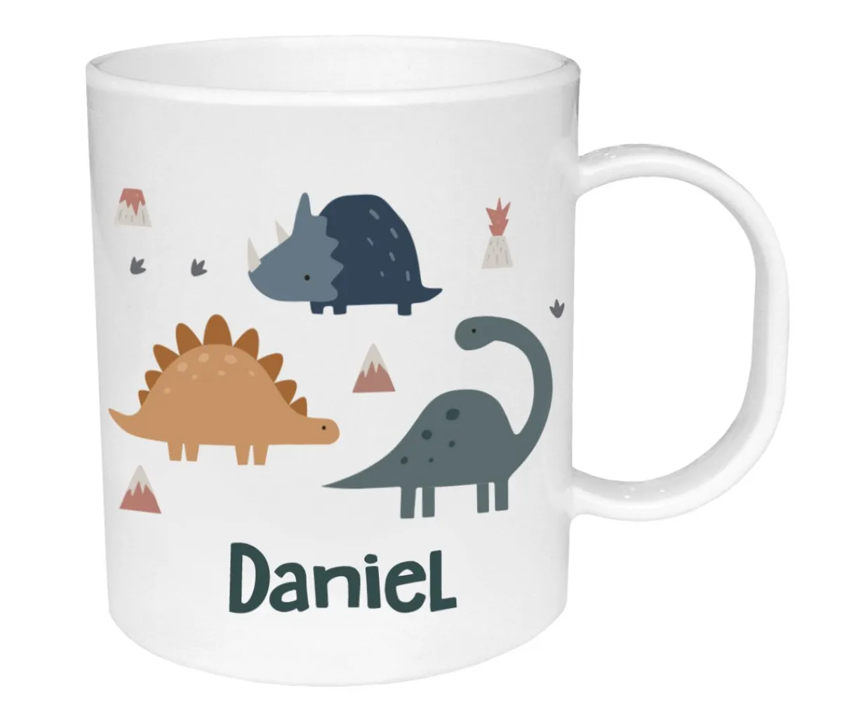 Best Taza de Plástico Personalizada Dinos World Tazas Personalizadas|Colecciones Vuelta Al Cole