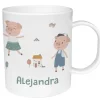 Colecciones Vuelta Al Cole^Tutete Taza de Plástico Personalizada The Three Little Pigs