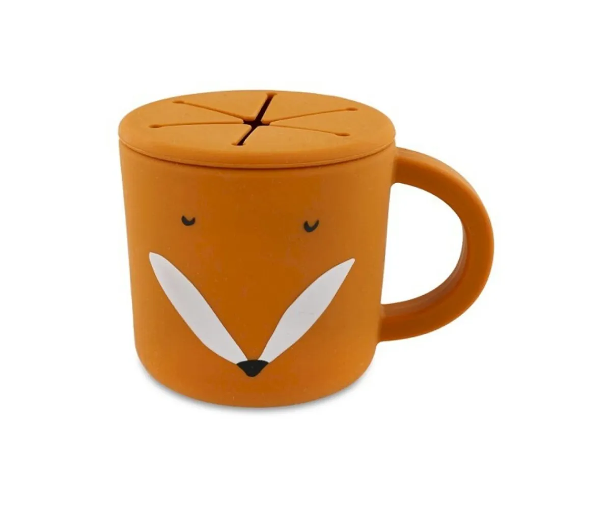 Outlet Taza Dispensador de Snacks Mr. Fox Cajas De Almuerzo|Fiambreras Infantiles