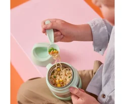 Termos Infantiles^b.box Termo con Cuchara / Tenedor 335 ml Indigo Spearmint