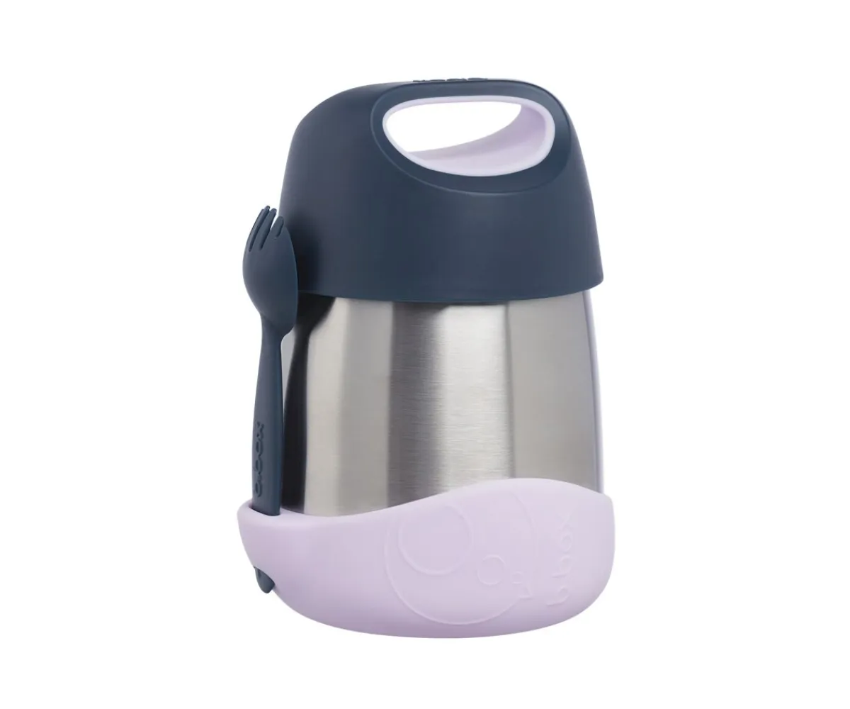 Termos Infantiles^b.box Termo con Cuchara / Tenedor 335 ml Indigo Rose