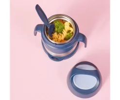 Termos Infantiles^b.box Termo con Cuchara / Tenedor 335 ml Midnight